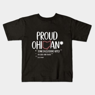 Proud Ohioan | Funny Ohio Kids T-Shirt